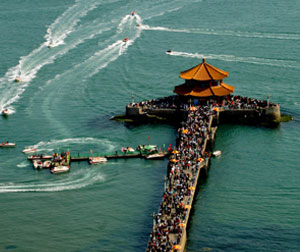 青岛市区海底世界二日