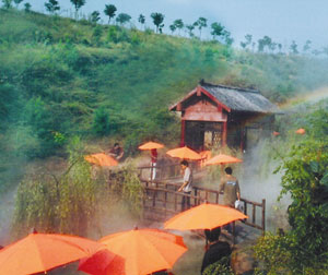 沂水地下画廊+雪山彩虹谷一日游