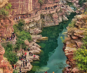 云台山青天河3日亲